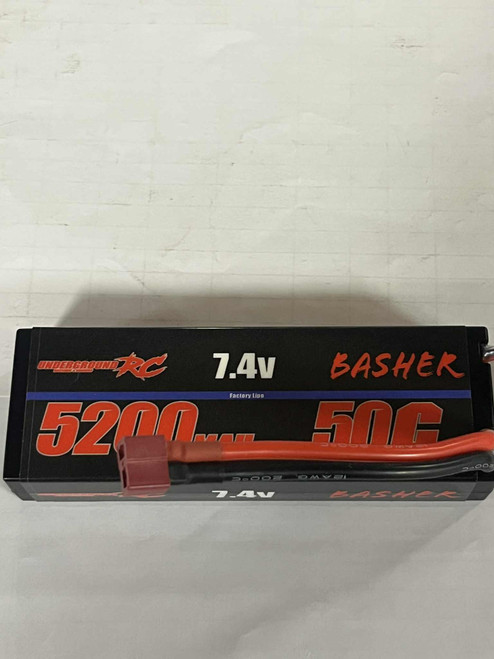 URC 80C 2S 5200mAh 7.4V Lipo Battery with EC5 Connector for arrma 1/10 (1)