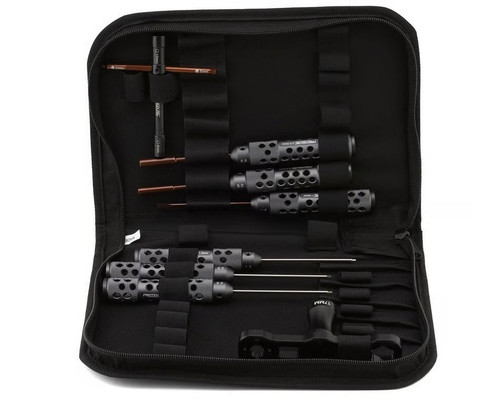 ProTek RC 8-Piece Metric Hex & Nut Driver "TruTorque" 1/8 Surface Tool Set w/Carrying Case