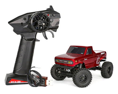 Redcat Ascent-32 1/32 4WD RTR Rock Crawler (Red) w/2.4GHz Radio, Battery & Charger (1)