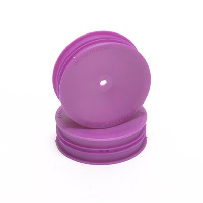 Schumacher 12mm 1/10 2WD Buggy Front Slim Hex Wheels (Purple (2)