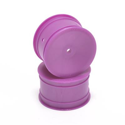 Schumacher 12mm 1/10 Buggy Rear Hex Wheels (Purple) (2)
