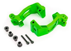Green 6061-T6 Aluminum Caster Blocks (L&R)