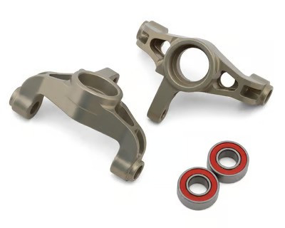 Schumacher CAT PB Aluminum Front Hub Carrier Set (2)