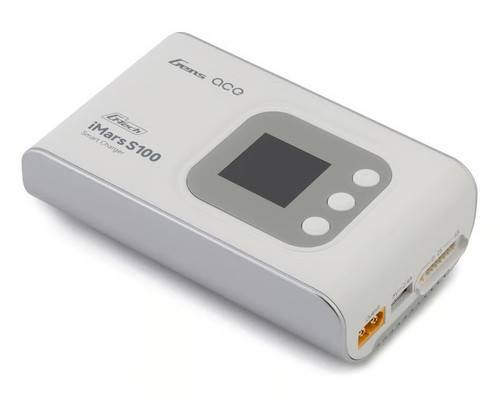 Gens Ace IMars S100 G-Tech Smart AC Balance Battery Charger (6S/10A/100W) (White)