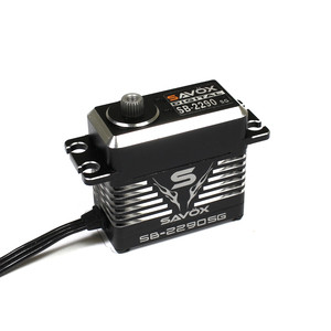 Monster Torque Brushless Servo, Black Edition, 0.11sec / 972.1oz @ 8.4v