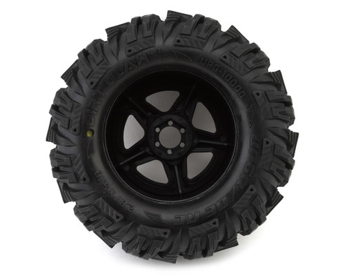 UpGrade RC Dirt Claw SC 2.2/3.0" Pre-Mounted BELTED Short Course Truck Tires (2) (17mm/14mm/12mm Hex)