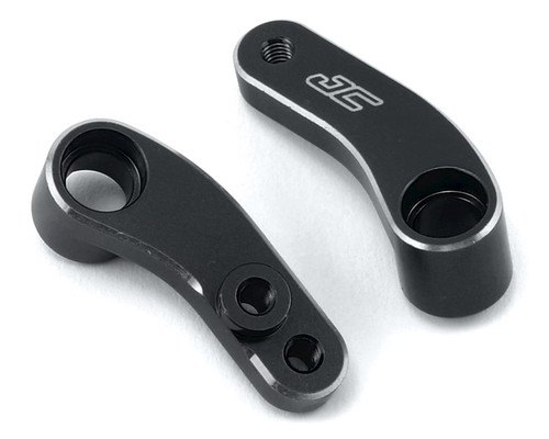 Aluminum Steering Bellcranks Black B6/B6D
