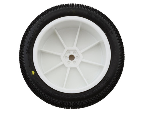 Schumacher Azami 2.2" 1/10 Off-Road Rear Pre-Mounted Buggy Tires (2) (Yellow)
