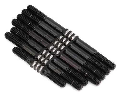 JConcepts Schumacher Cat PB Fin Titanium Turnbuckle Set (Black)