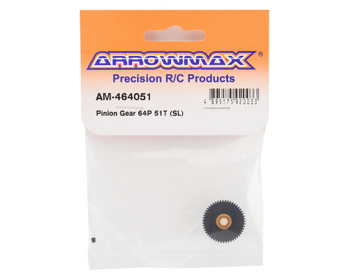 AM Arrowmax "SL" Molded Composite 64P Pinion Gear (51T)