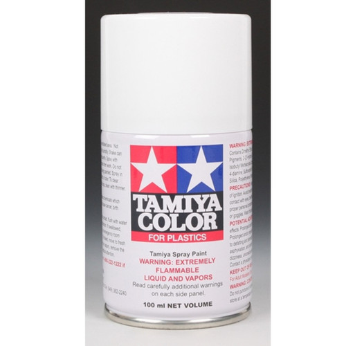 TS-27 Matte White Lacquer Spray Paint (100ml)