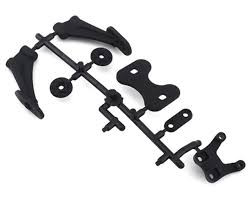 Yokomo YZ-2 DTM 3/CA L3 Front & Rear Wing Mount Set,