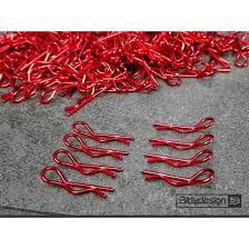 Bittydesign 1/10 Body Clips (Red)