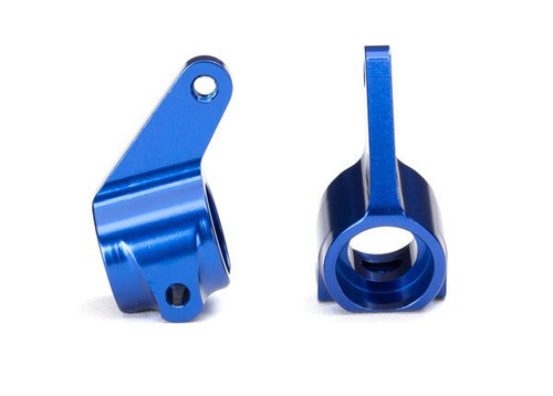 STEERING BLOCK ALUMINUM BLUE