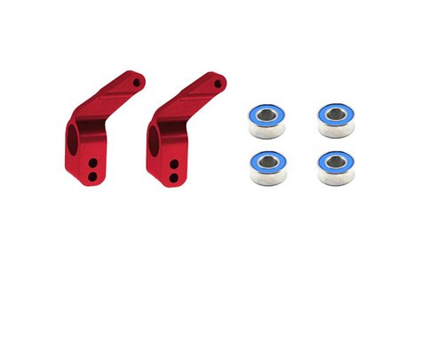 Aluminum Stub Axle Carriers (Red) (4)