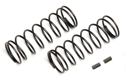 RC8B3 Front Shock Spring Set (Grey - 4.7lb/in) (2)