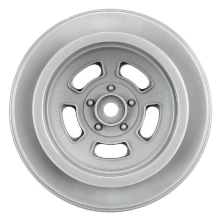 Slot Mag Drag Spec Rear Drag Racing Wheels (2) (Stone Grey) w/12mm Hex