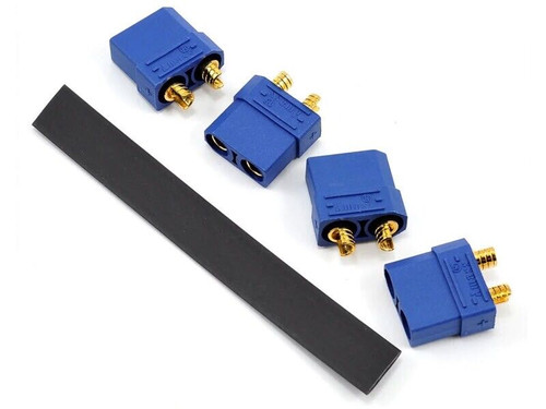 4.5mm "TruCurrent" XT90 Polarized Battery Connectors (4 Female)