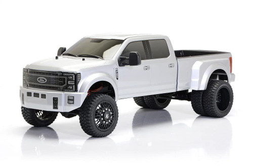 Ford F450 SD KG1 Edition 1/10 RTR Custom Truck (Silver Mercury) w/2.4GHz Radio