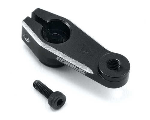 Aluminum Team Associated 1/10 Clamping Servo Horn (Black) (24T-Hitec)