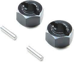 Mini-T 2.0 Aluminum Rear Hex Set (Black)
