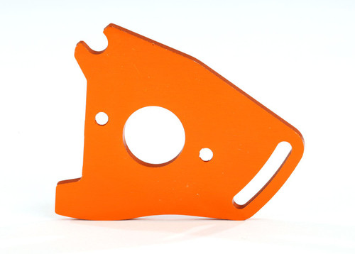 Aluminum Motor Plate (Orange)