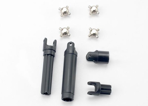 Half Shafts, Center Front/Center Rear w/metal u-joints