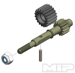 Mini-T 2.0 Race Top Shaft & Idler Gear Set
