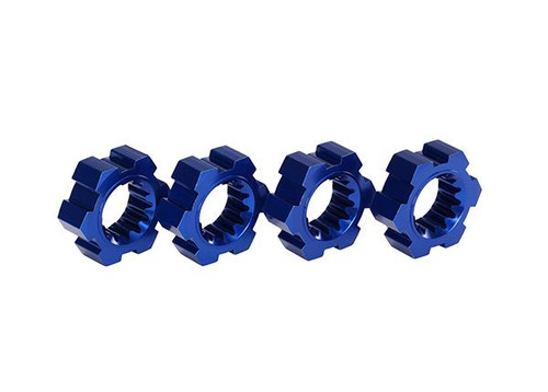 WHEEL HUB X-MAXX ALUMINUM BLUE