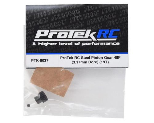 Lightweight Steel 48P Pinion Gear (3.17mm Bore) (19T)
