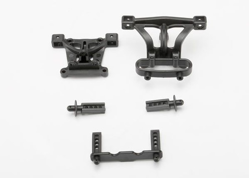 Traxxas Front & Rear Body Mounts w/Mount Posts,