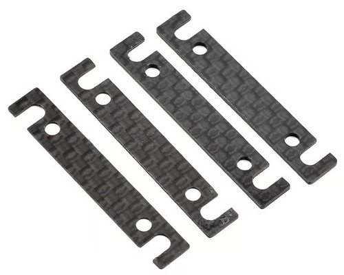 Team Associated TC6.2 Outer Arm Mount Shim Set (4) (1mm/0.5mm),