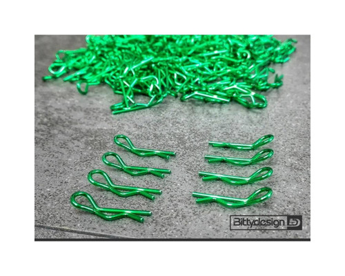 Bittydesign 1/10 Body Clips (Green)