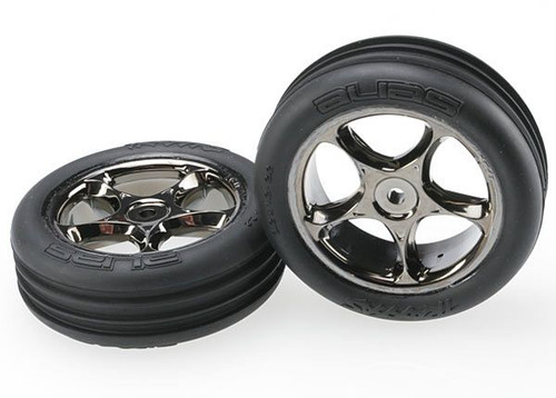 T&W BLK CHRM 2.2/RIBBD FR TIRE