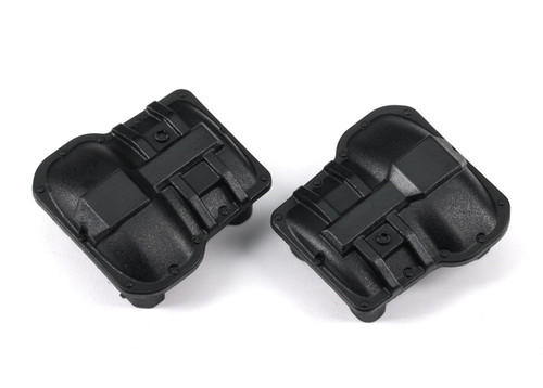 Axle cover, front or rear (black) (2)
