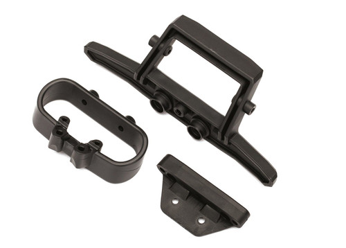 Rustler 4X4 Rear Bumper w/Mount,