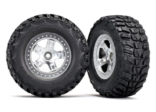 Kumho Venture MT Tire w/SCT Front Wheel (2) (Satin Chrome)