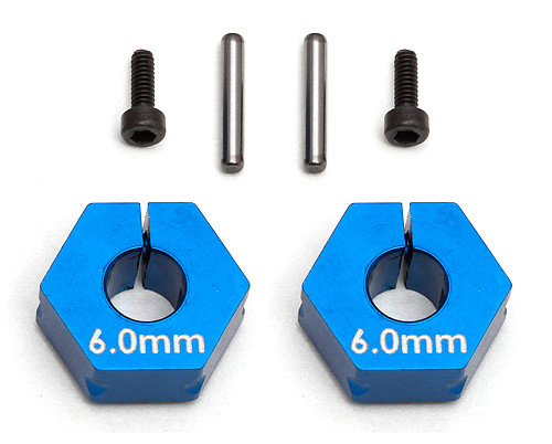 Team Clamping Wheel Hexes 6.0mm