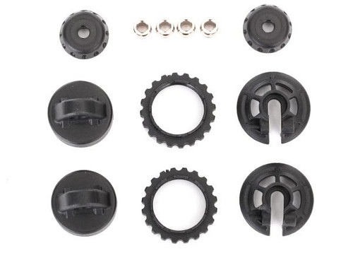 SHOCK GTR CAP & SPRNG RETAINER