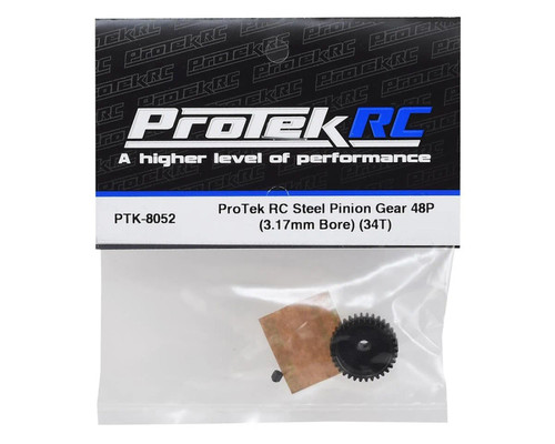 Lightweight Steel 48P Pinion Gear (3.17mm Bore) (34T)