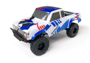 Enduro24 Sendero 1/24 4WD RTR Scale Mini Trail Truck (Red/Blue)