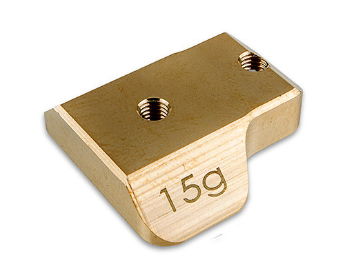 RC8B3 Factory Team Brass Chassis Weight (15g)