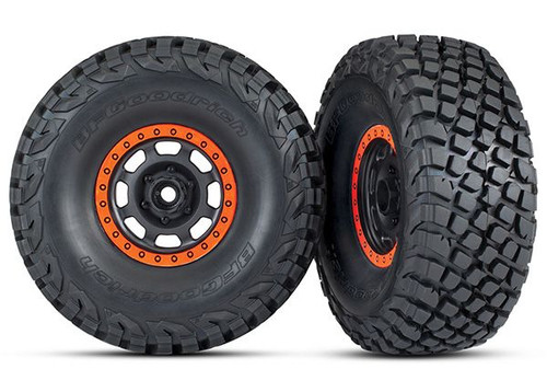T&W BLK,ORNG UDR/BFG KR3 TIRE
