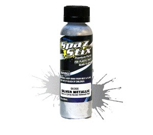 METALLIC SILVER / CANDY BACKER AIRBRUSH PAINT 2OZ ,