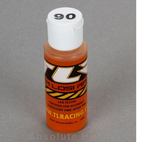 Team Losi Racing Silicone Shock Oil (2oz) (90wt),