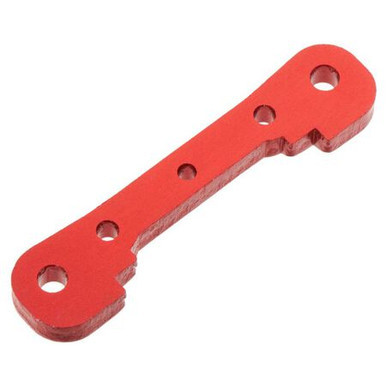 Arrma Aluminum Front/Front Suspension Mount (Red)