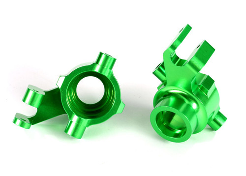 Maxx Aluminum Steering Blocks (Green)