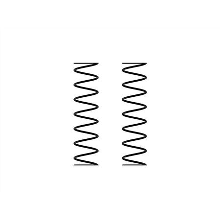 8S BLX 120mm Shock Springs (2) (12.62lb/in)