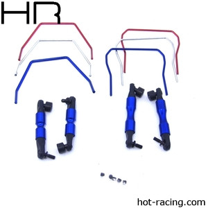 Hot Racing Traxxas Slash 4x4 Front & Rear Sway Bar,