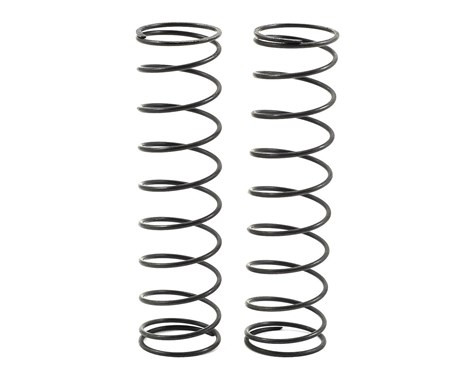Team Associated 12mm Rear Shock Spring (2) (Green/2.20lbs) (72mm Long),